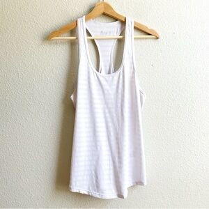 Zyia White Havana Workout Tank Top Women’s Size Medium